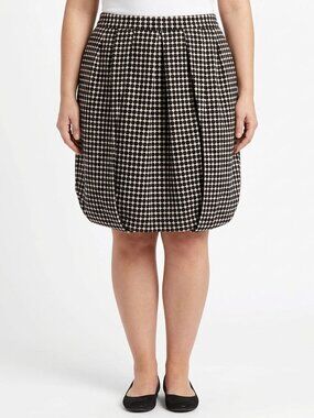 Essentials by ABS Bubble Hem Pleated Skirt NEW- Sz. 14